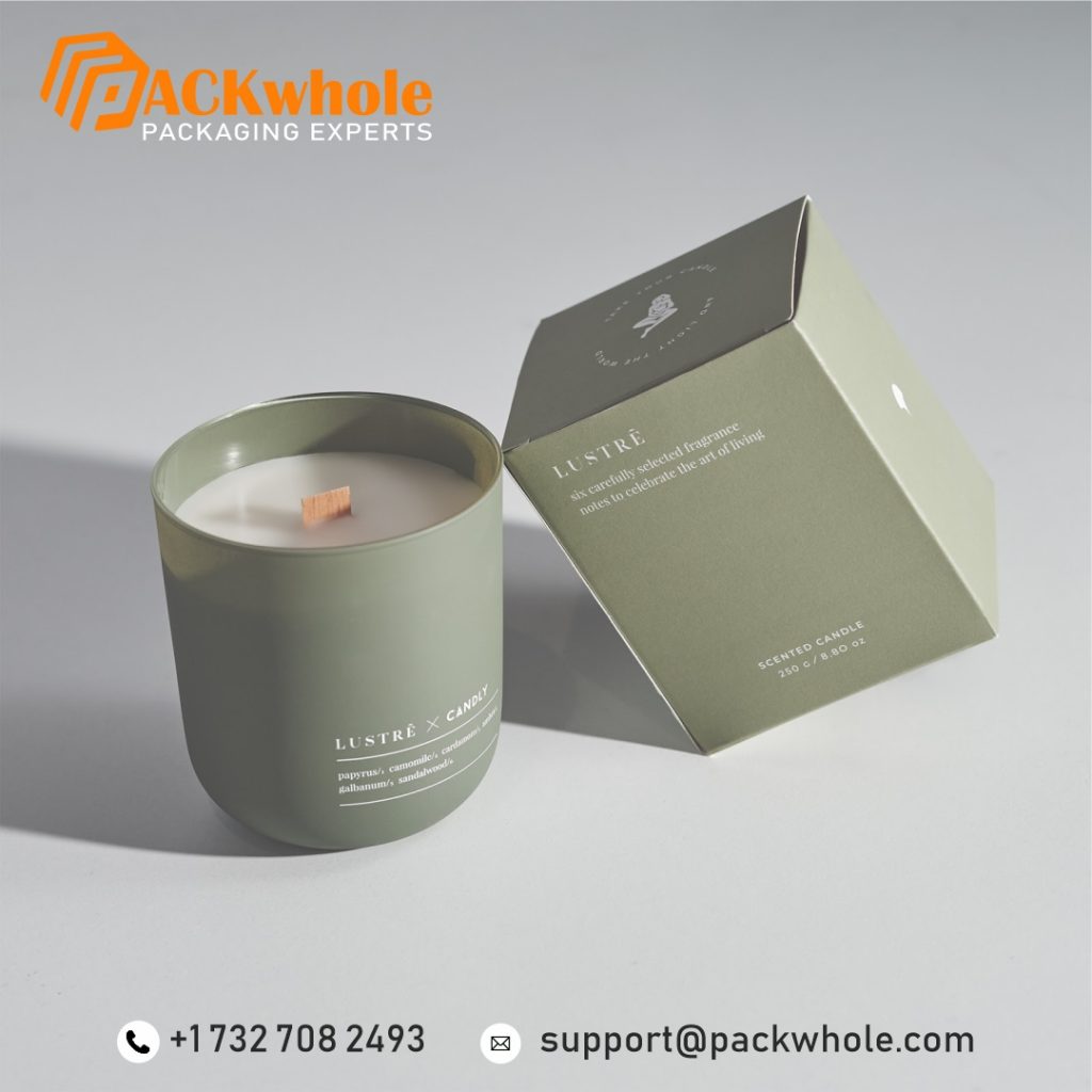 Custom Candle Packaging Boxes Wholesale